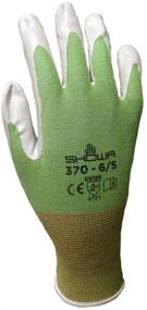 img 2 attached to 🧤 Small Assorted Colors NT370 Atlas Nitrile Garden Gloves - 6 Pack