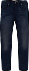 img 2 attached to 👖 Levi's Regular Taper Jeans - Comfortable and Stylish Bloom Boys' Clothing in Jeans