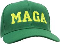 🧢 stylish tropic hats adult embroidered maga donald trump adjustable ballcap - make a bold political statement! logo