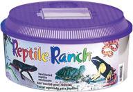 🐍 lee's reptile ranch - round container with lid for better seo логотип