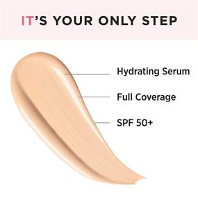 img 2 attached to 🌟 IT Cosmetics Your Skin But Better CC+ Cream, Light Medium - Color Correcting, Full-Coverage Foundation with Hydrating Serum & SPF 50+ Sunscreen - Natural Finish - 1.08 fl oz