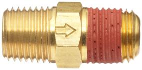 img 1 attached to 🔍 Maximize Fluid Control with Control Devices Brass Check Valve