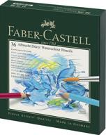 🎨 комплект-подарок faber-castell albrecht durer акварельный карандаш для студии - набор из 36 цветов (fc117538) - улучшенный для seo логотип