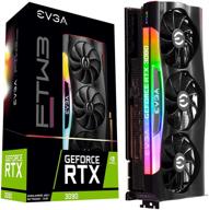 🎮 evga geforce rtx 3090 ftw3 ultra gaming: advanced icx3 technology, 24gb gddr6x, argb led, metal backplate, 24g-p5-3987-kr логотип