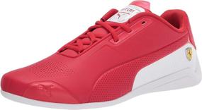 img 4 attached to 🏎️ PUMA Ferrari Drift Black Rosso Men's Sneaker Shoes