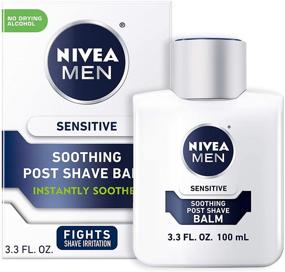 img 4 attached to NIVEA Men Sensitive Shave Fluid