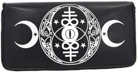 img 4 attached to Wallet Gothic Occult Magick Leviathan