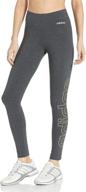 adidas branded tights for women - essential active wear логотип