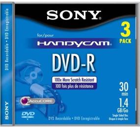 img 2 attached to 📀 Sony 8cm DVD-R with Hangtab (Pack of 3)