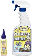 grandma's secret laundry spray - 16oz + 3oz travel size combo, effective spot remover logo