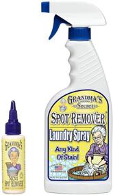 img 3 attached to Grandma's Secret Laundry Spray - 16oz + 3oz Travel Size Combo, Effective Spot Remover