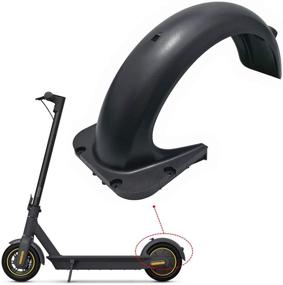 img 4 attached to 🛴 Enhance Your Segway Ninebot Max Scooter with Glodorm MORICHS Rear Fender: Quality Replacement Parts and Accessories