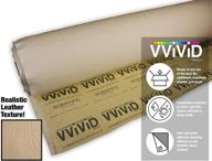 🌙 high-quality beige adhesive weatherproof faux leather marine vinyl (1.49ft x 54") logo