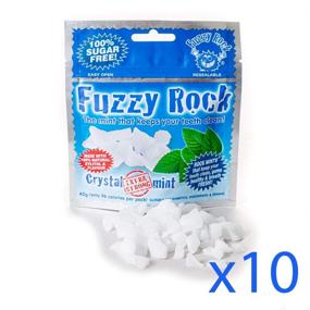 img 2 attached to Fuzzy Rock Crystal Vegan Fresh Breath and Healthy Gums Extra strong Mint 10 pack: For Long-lasting Oral Freshness and Improved Gum Health