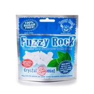 fuzzy rock crystal vegan fresh breath and healthy gums extra strong mint 10 pack: for long-lasting oral freshness and improved gum health logo