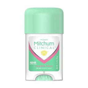 img 3 attached to 🌸 Mitchum Women Clinical Soft Solid Antiperspirant Deodorant, Powder Fresh, 1.6oz (Single Pack)