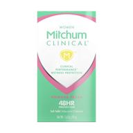 🌸 mitchum women clinical soft solid antiperspirant deodorant, powder fresh, 1.6oz (single pack) logo