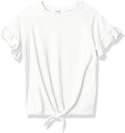 seo-optimized tie front short sleeve top for girls who leave you speechless logo