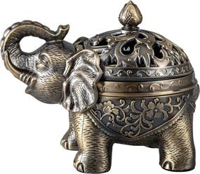 img 4 attached to Feyarl Vintage Elephant Aromatherapy Ornament