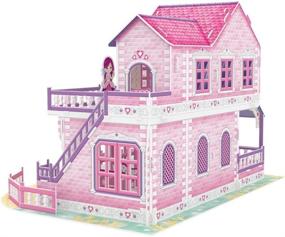 img 2 attached to Unleash Your Imagination with the ALICORN Dollhouse Building Creative Assemble