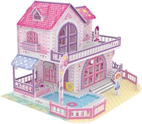 img 3 attached to Unleash Your Imagination with the ALICORN Dollhouse Building Creative Assemble