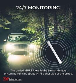 img 3 attached to Датчик сигнала MURS Dakota Alert Probe Sensor (MAPS): беспроводная система металлодетектора с кабелем для прямой прокладки длиной 50 футов - лучший способ для наружного мониторинга!