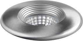 img 1 attached to Maximus DLK02 3 Trim Nickel Finish Recessed Light Fixture