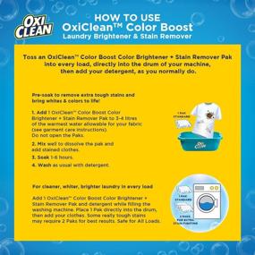 img 1 attached to Deep Cleaning Power at Your Fingertips: Oxi-clean Max Force Power Paks, 10 Count