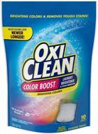 deep cleaning power at your fingertips: oxi-clean max force power paks, 10 count logo