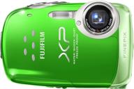 fujifilm finepix xp10 green waterproof camera - 12 mp, 5x optical zoom, 2.7-inch lcd for enhanced performance in any environment logo