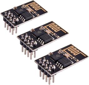 img 4 attached to 📡 HiLetgo ESP8266 ESP-01 WiFi Module Development Board (3pcs) - Serial Wireless Transceiver with LWIP AP+STA Compatibility for Arduino