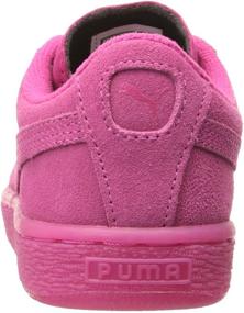 img 2 attached to Стильные детские кроссовки PUMA Unisex Kids Suede JR для модных маленьких ножек.