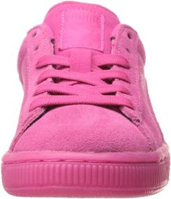 img 3 attached to Стильные детские кроссовки PUMA Unisex Kids Suede JR для модных маленьких ножек.