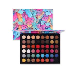 img 3 attached to 🌈 ONLYBETTER Vegan Eyeshadow Palette: Vibrant, Long-lasting 16 Shades Organic Nude Eyeshadow Palette, High Pigment Rainbow Shimmer Palette