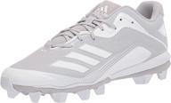 adidas eg6572 baseball black white men's shoes logo