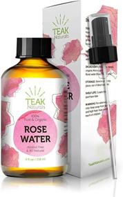 img 4 attached to 🌹 Teak Naturals Rose Water Toner: 100% Organic Moroccan Rosewater - Chemical Free 4 oz