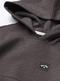 img 2 attached to Billabong Boys' All Day 👦 Fleece Hoodie Sweatshirt - Pullover Style