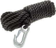🔒 attwood 11739-2: durable poly winch rope with steel hook - 3/8-inch x 20-feet - premium performance логотип