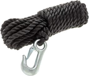img 4 attached to 🔒 Attwood 11739-2: Durable Poly Winch Rope with Steel Hook - 3/8-Inch x 20-Feet - Premium Performance