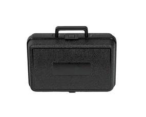 img 4 attached to 🧳 Durable Plastic Carrying Case with Customizable Foam Inserts, 12" x 8" x 3 3/4