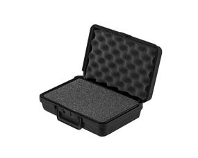 img 2 attached to 🧳 Durable Plastic Carrying Case with Customizable Foam Inserts, 12" x 8" x 3 3/4