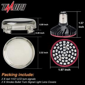 img 3 attached to TMORI Signals Compatible Davidson Motorcycles Lights & Lighting Accessories