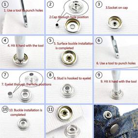 img 1 attached to Durable Stainless Fastener Pieces with Consistent Diameter for Effective Fastening