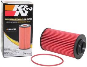 img 4 attached to 🔒 K&amp;N Premium Oil Filter HP-7003: Maximum Engine Protection for Compatible CHEVROLET/OLDSMOBILE/CADILLAC/SAAB Vehicle Models