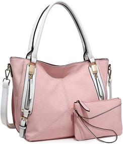 img 4 attached to Fashion Shoulder Satchel Handbag for Women - Handbags & Wallets