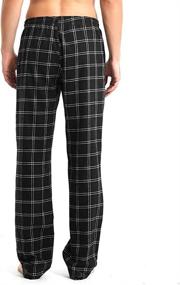 img 1 attached to Cosy and Comfy: Idtswch Inseam Cotton Sleepwear Bottoms for a Restful Night's Sleep