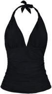 👙 mycoco swimwear shirred tankini 12 - trendy women's clothing for stylish swimsuits & cover ups logo