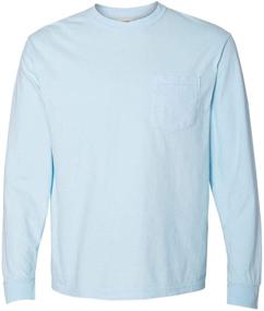 img 2 attached to Мужская футболка с длинным рукавом Comfort Colors C4410 "Crunchberry" размер L