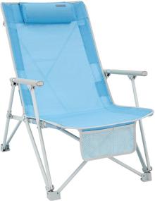 img 4 attached to WEJOY Headrest Beach Chair WF2104