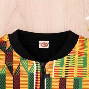 img 1 attached to African Print Children's Coat: Dashiki Jacket with Kente Patterns - Ideal for Boys and Girls